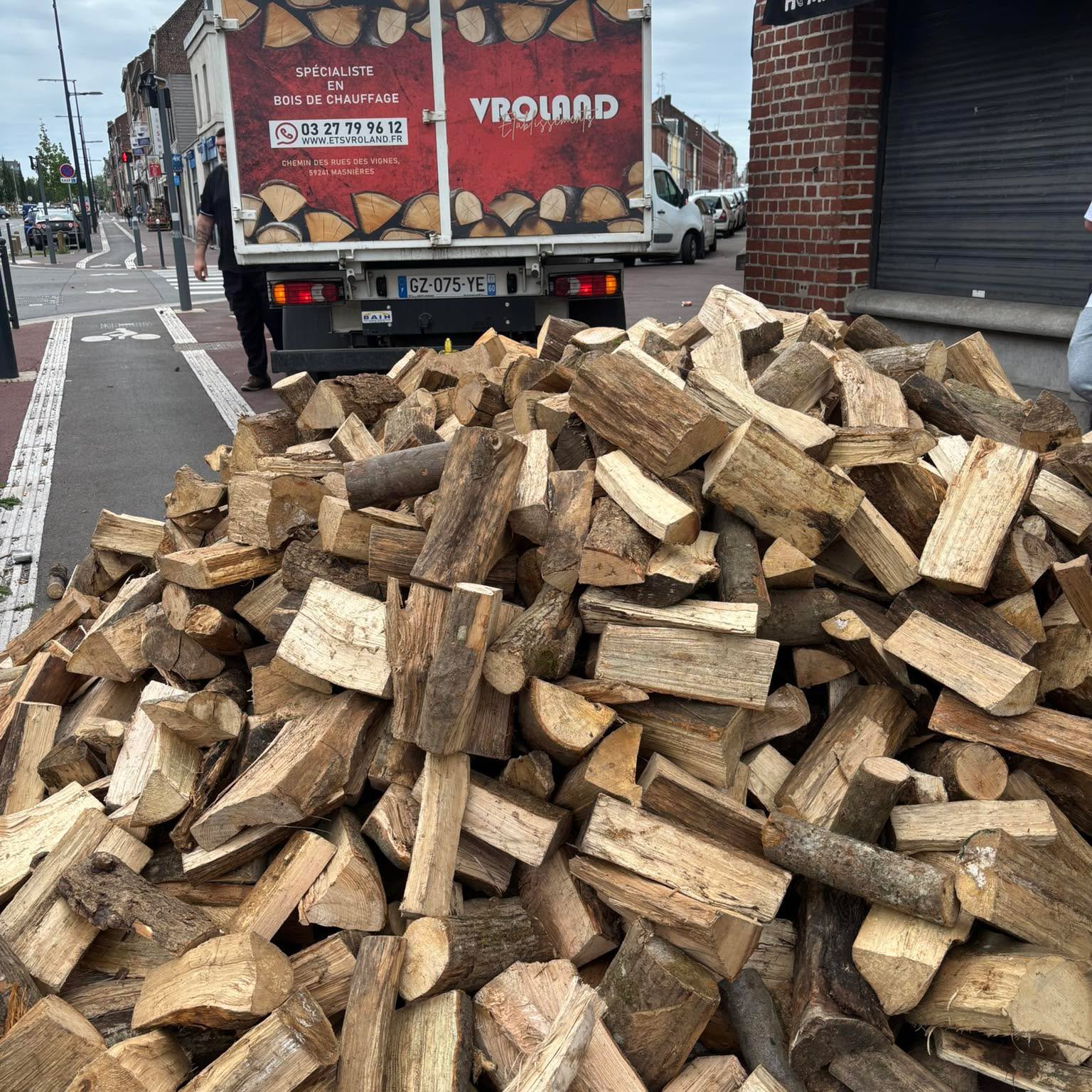 Livraison de bois de chauffage Vroland