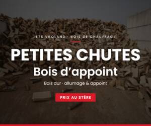 Petites chutes Bois d’appoint – bois de chauffage ETS Vroland, Cambrai